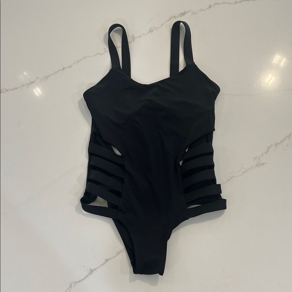 Vitamin A Black One Piece Swimsuit